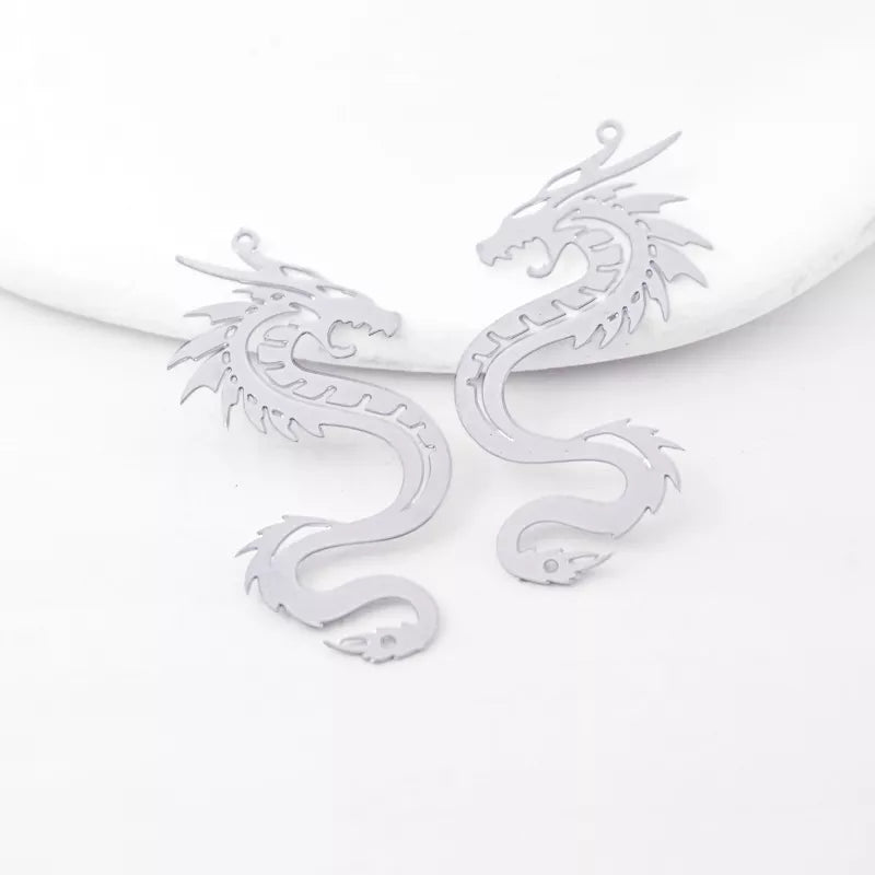 Silver Dragon Pendant | Making Jewelry Supplies