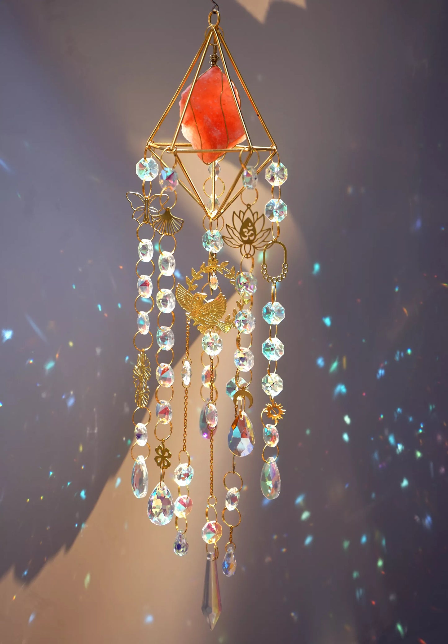 Natural Stone Suncatcher