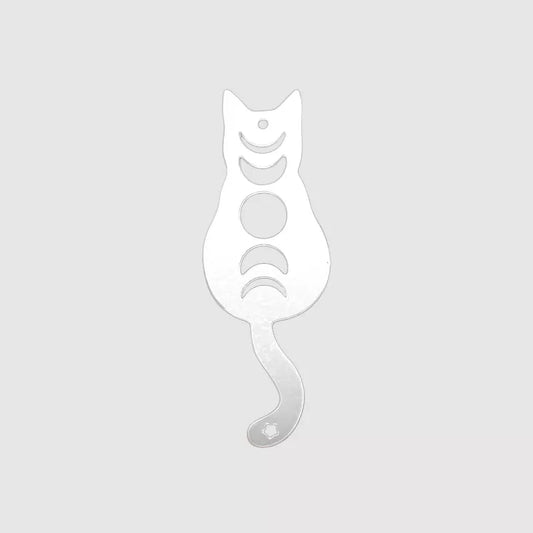 moon phases cat pendant
