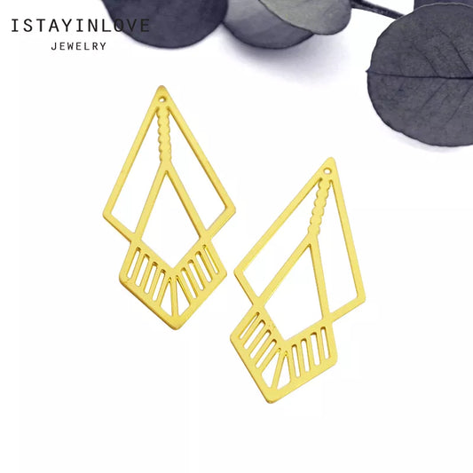 Raw Brass Charms for DIY Jewelry | Earrings, Necklaces, Bracelets