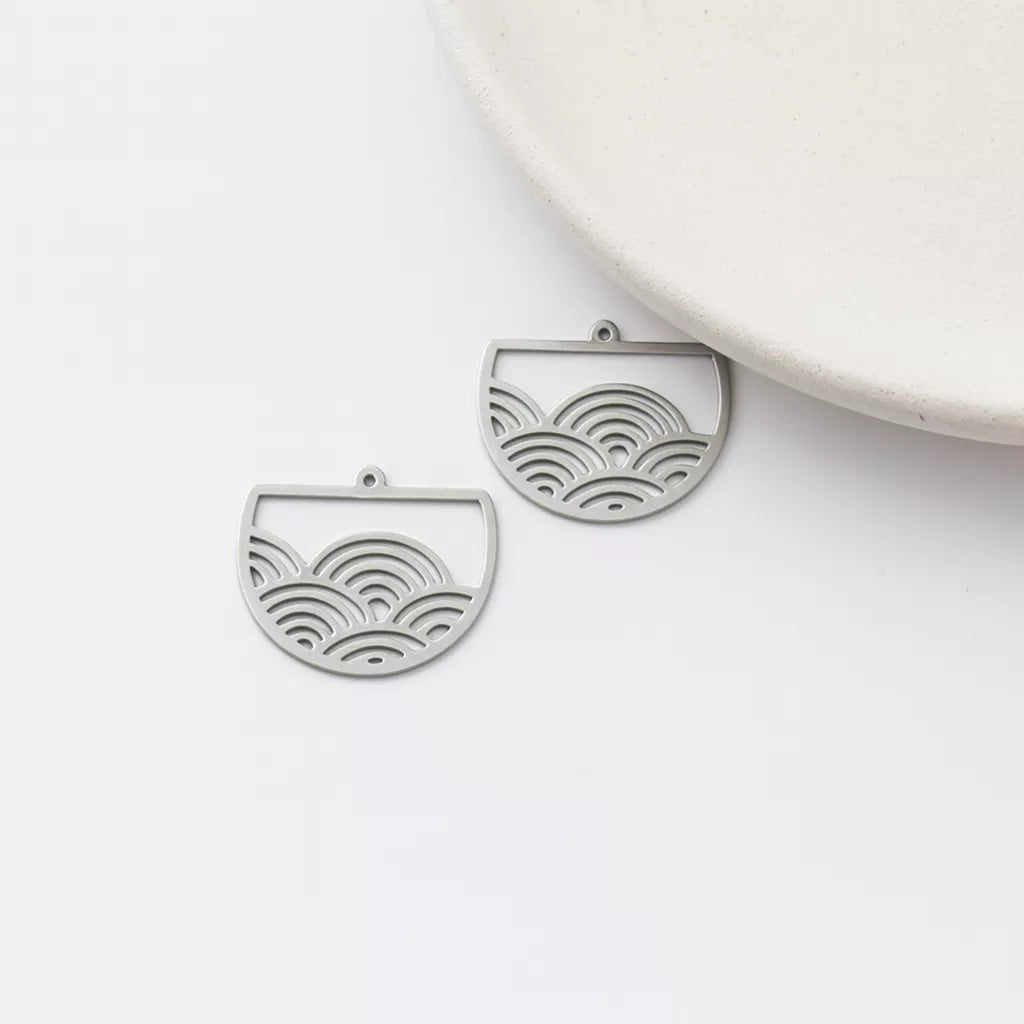 Semicircle Cloud Silver Jewelry Charms – Charms, Pendants & DIY Findings