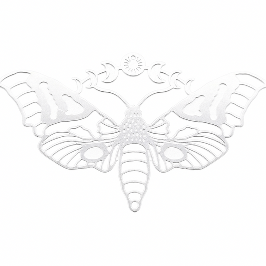 Moth Charms – Moon Phases Jewelry Making Supplies for Earrings & Necklaces