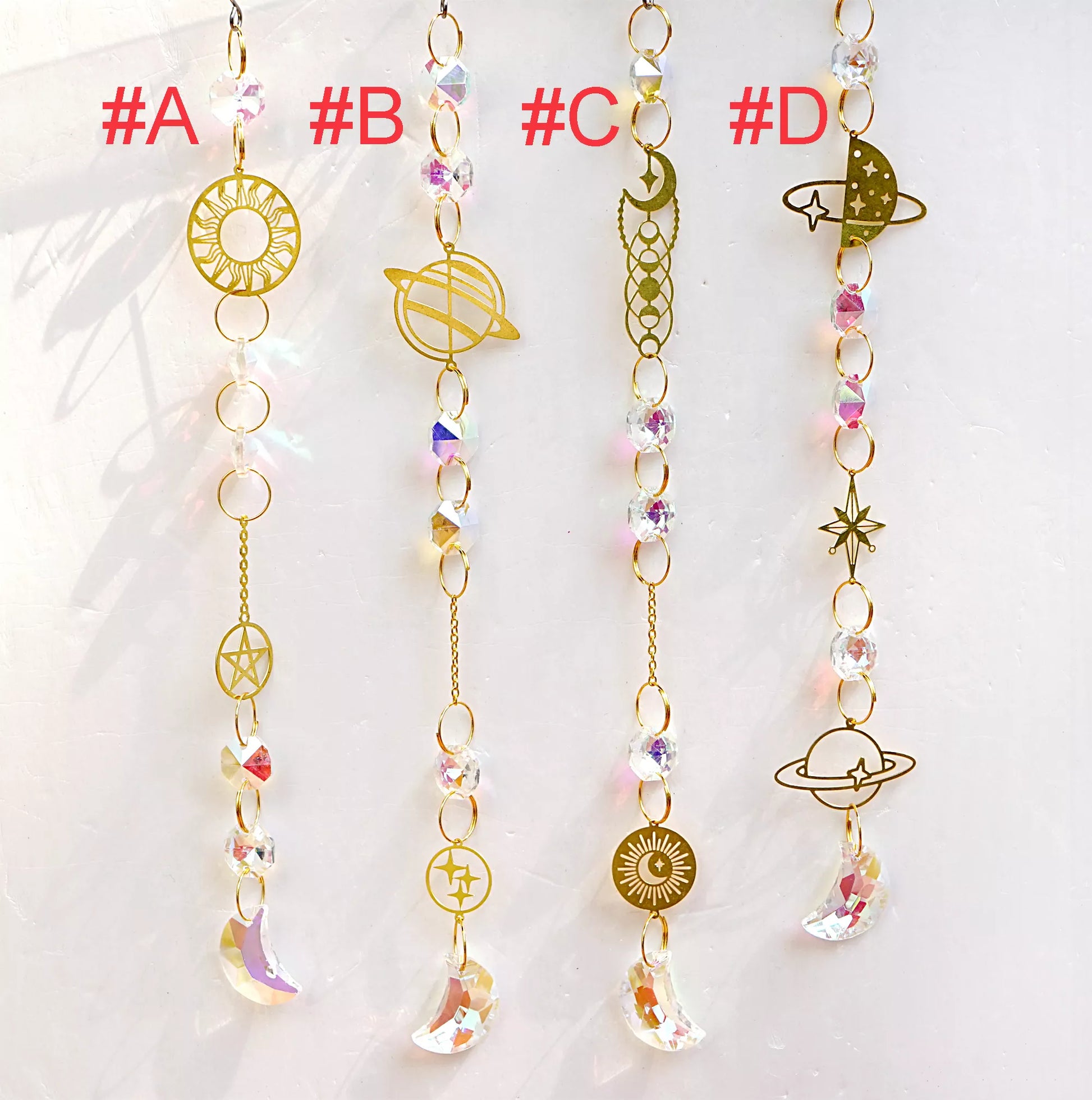 Sparkling Beads Celestial Suncatchers