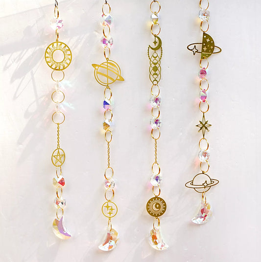 Sparkling Beads Celestial Suncatchers