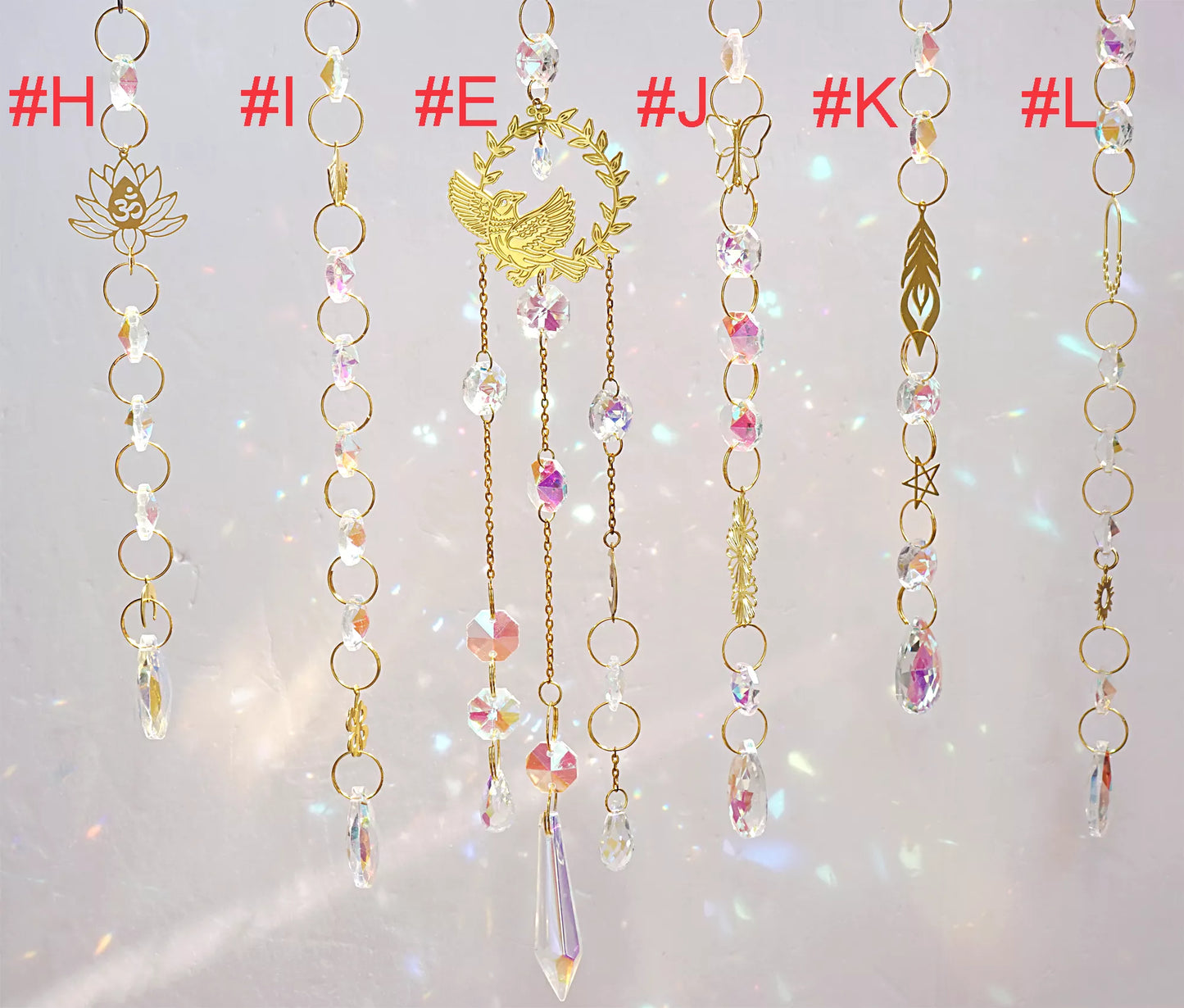 choose the design of suncatchers