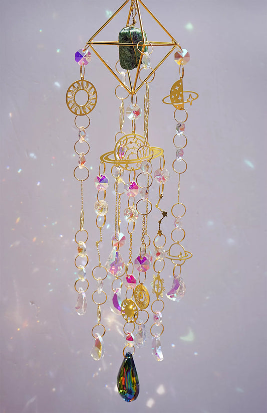 Crystal Suncatcher - Handcrafted Sun Catcher for Elegant Home Décor