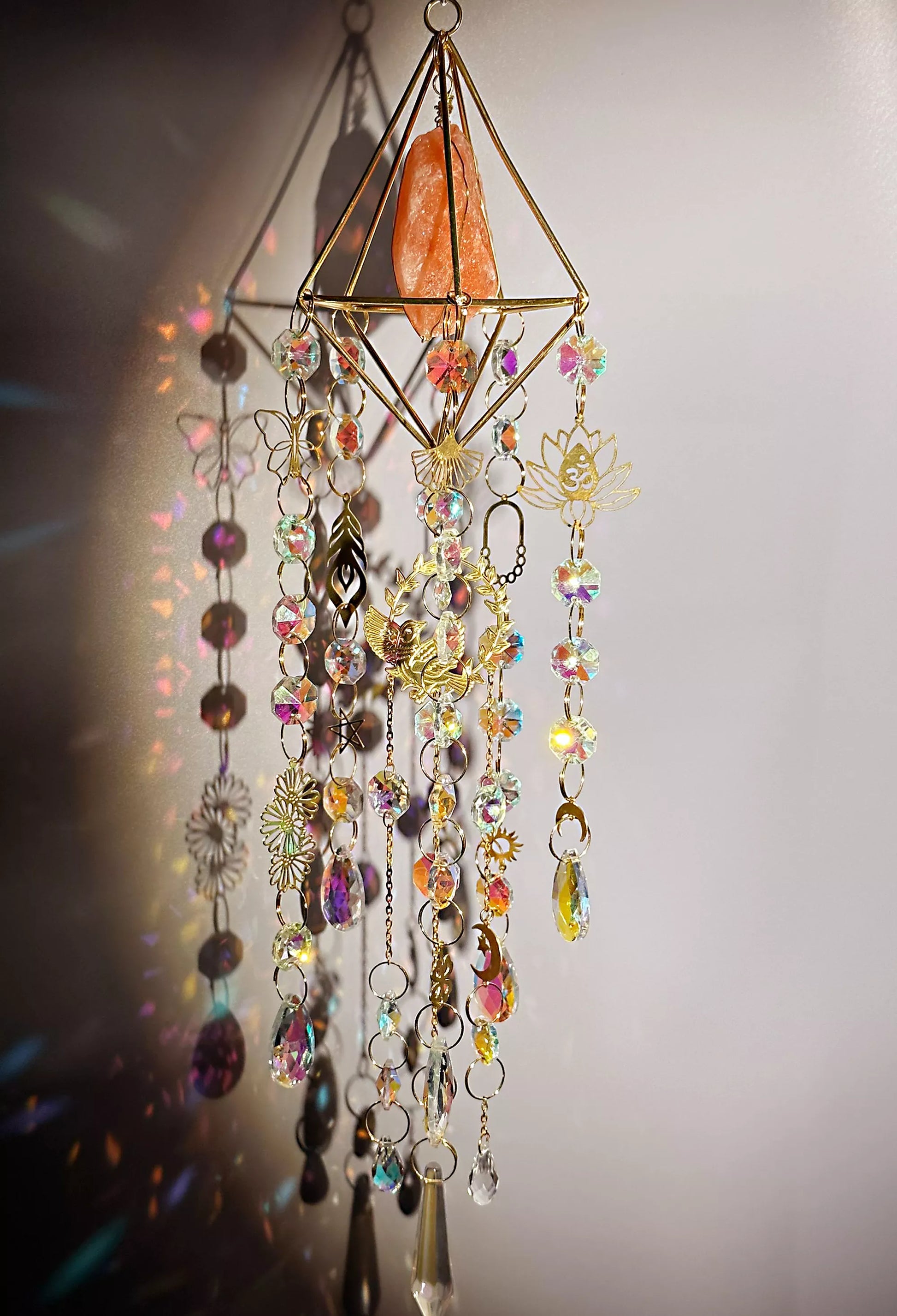 Natural Stone Suncatcher